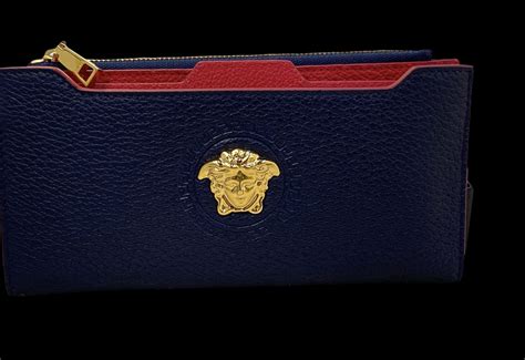 versace couture portemonnaie|Versace card case.